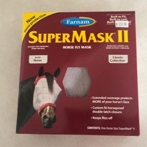 Farnam SuperMask II horse fly mask